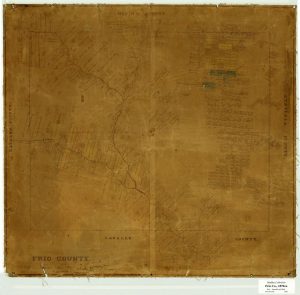 1870 Map of Frio County